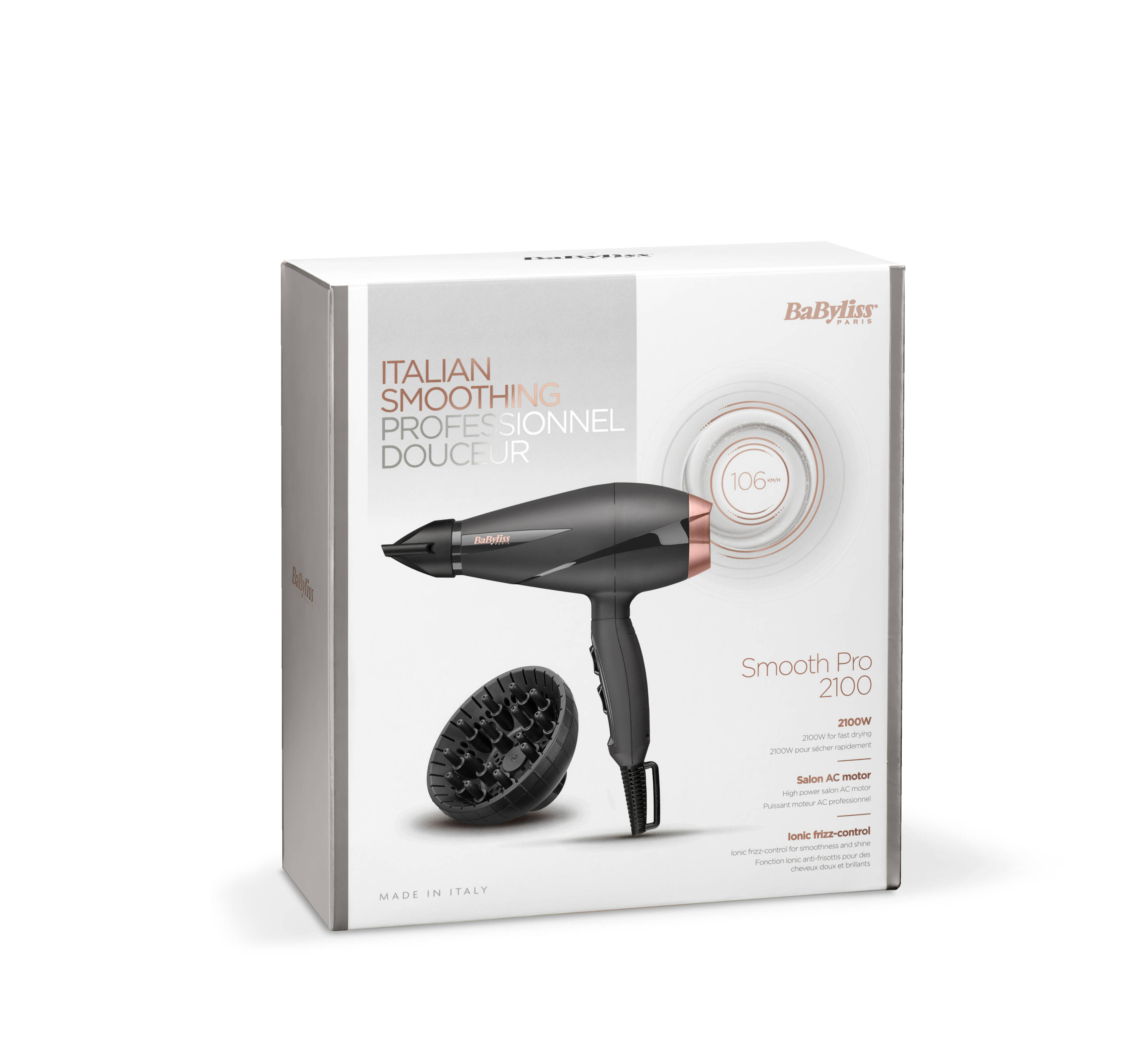 Sèche-Cheveux Smooth Pro 2100 W