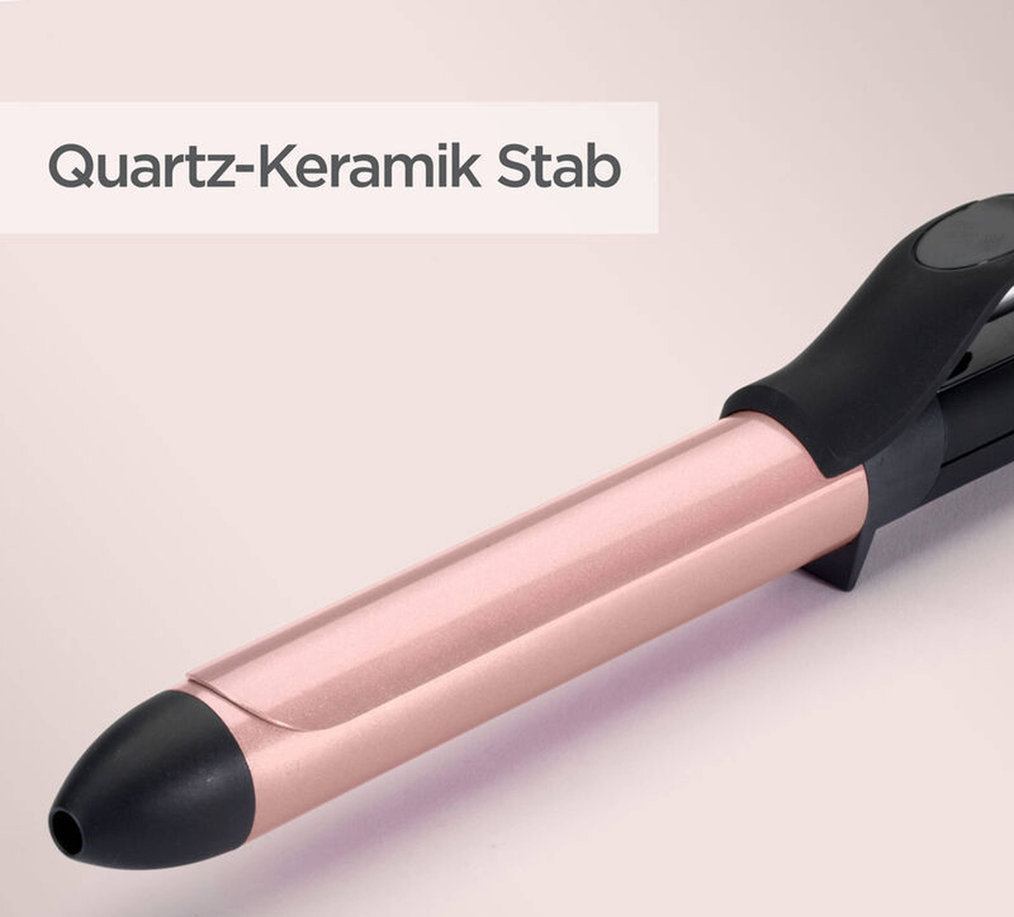 Lockenstab Rose Quartz 25 mm