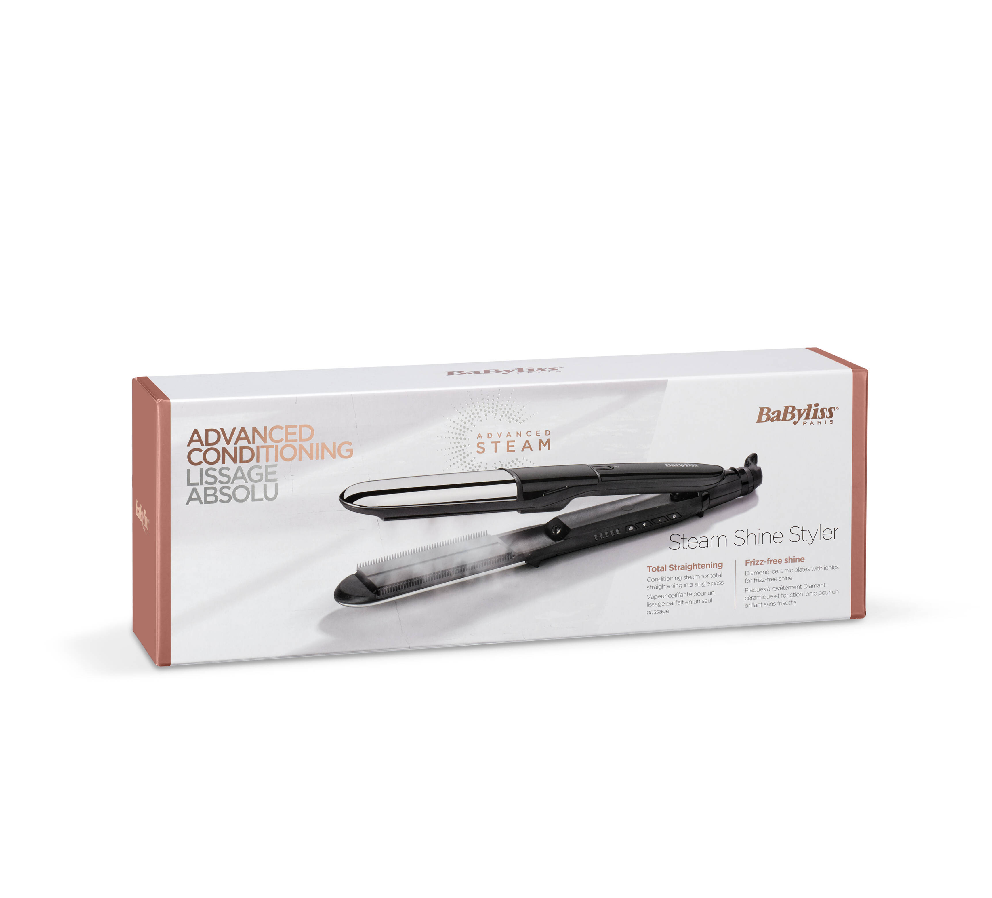 Lisseur Steam Shine Styler