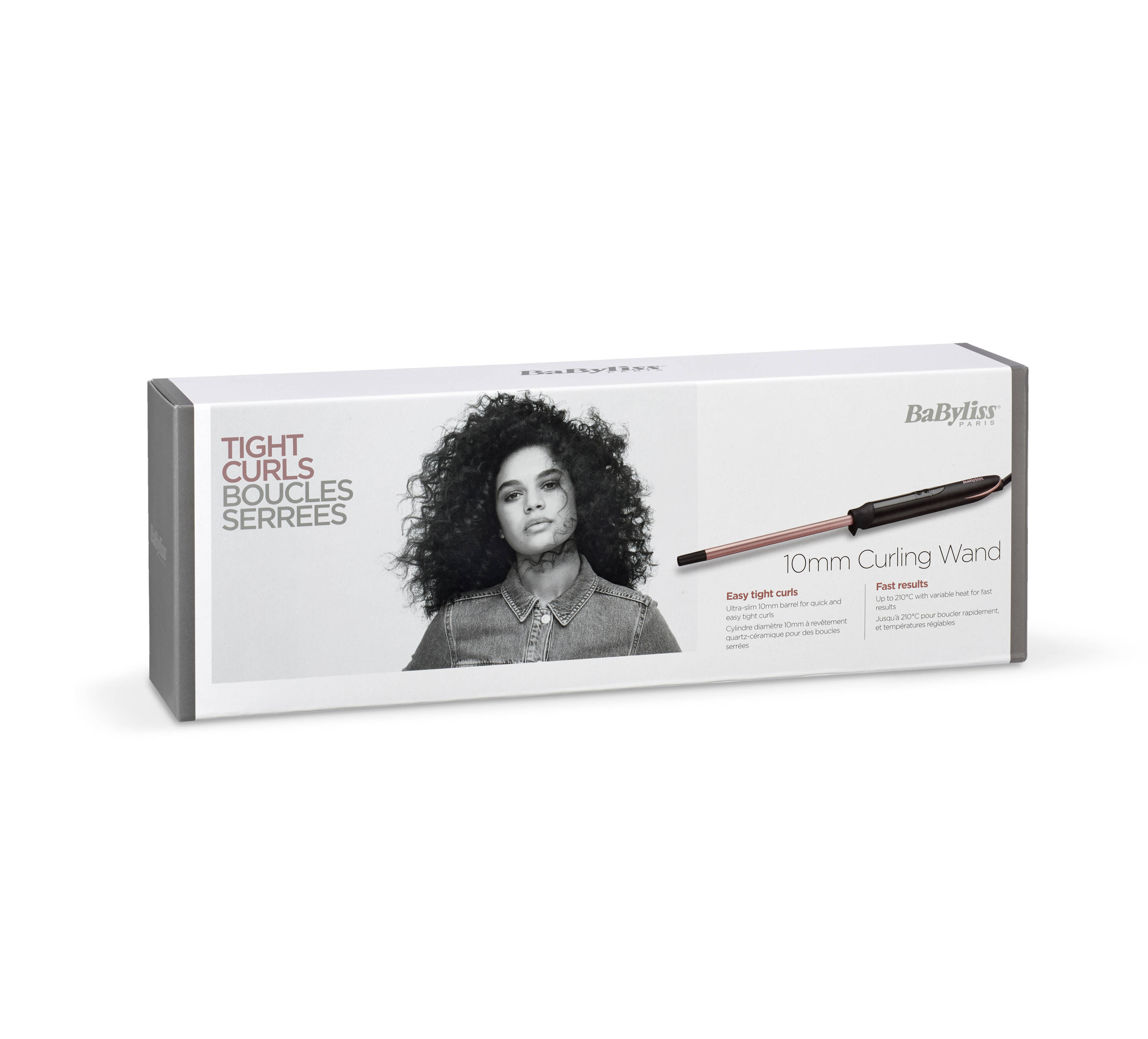 Boucleur Rose Quartz 10 mm