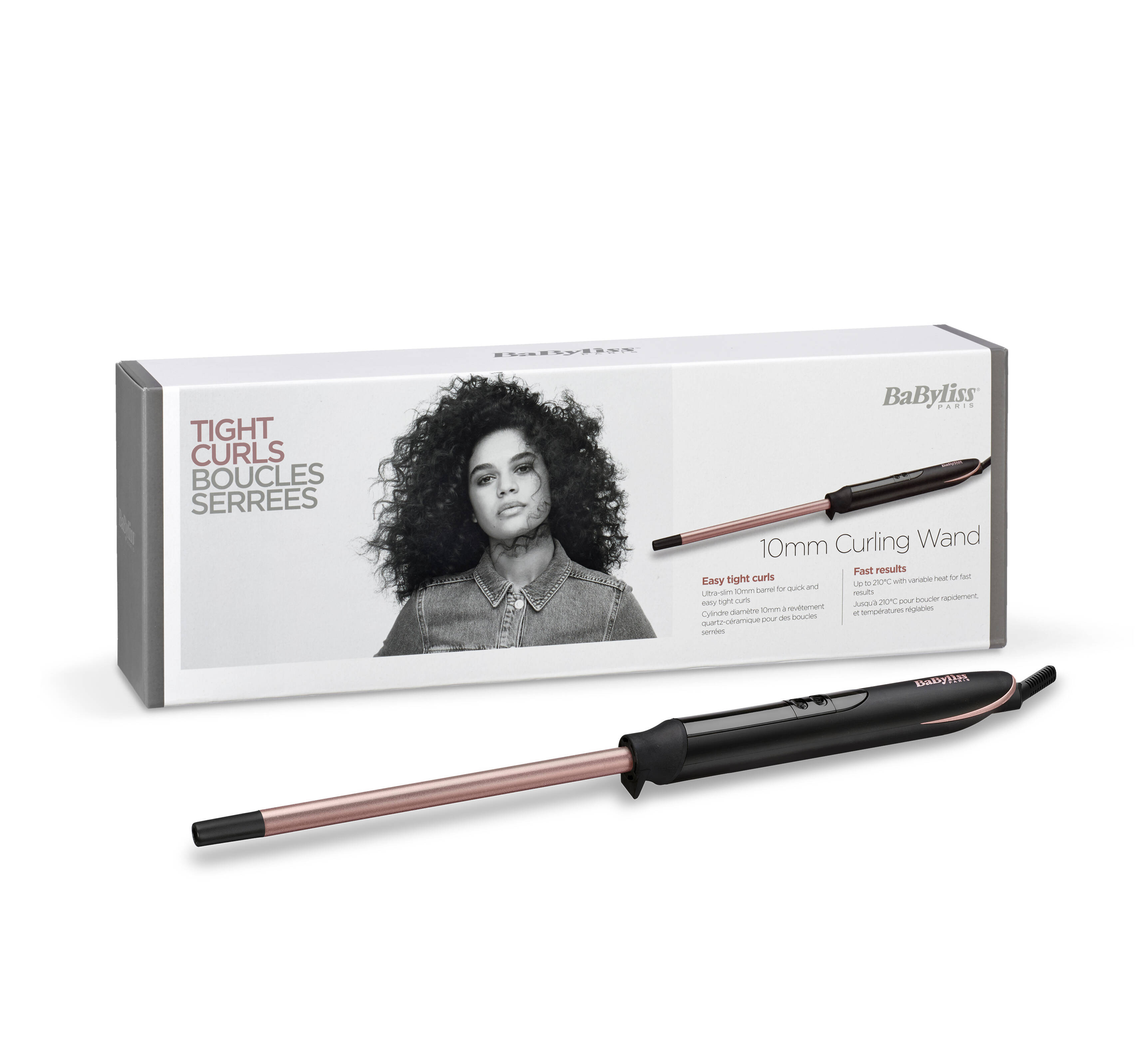 Boucleur Rose Quartz 10 mm