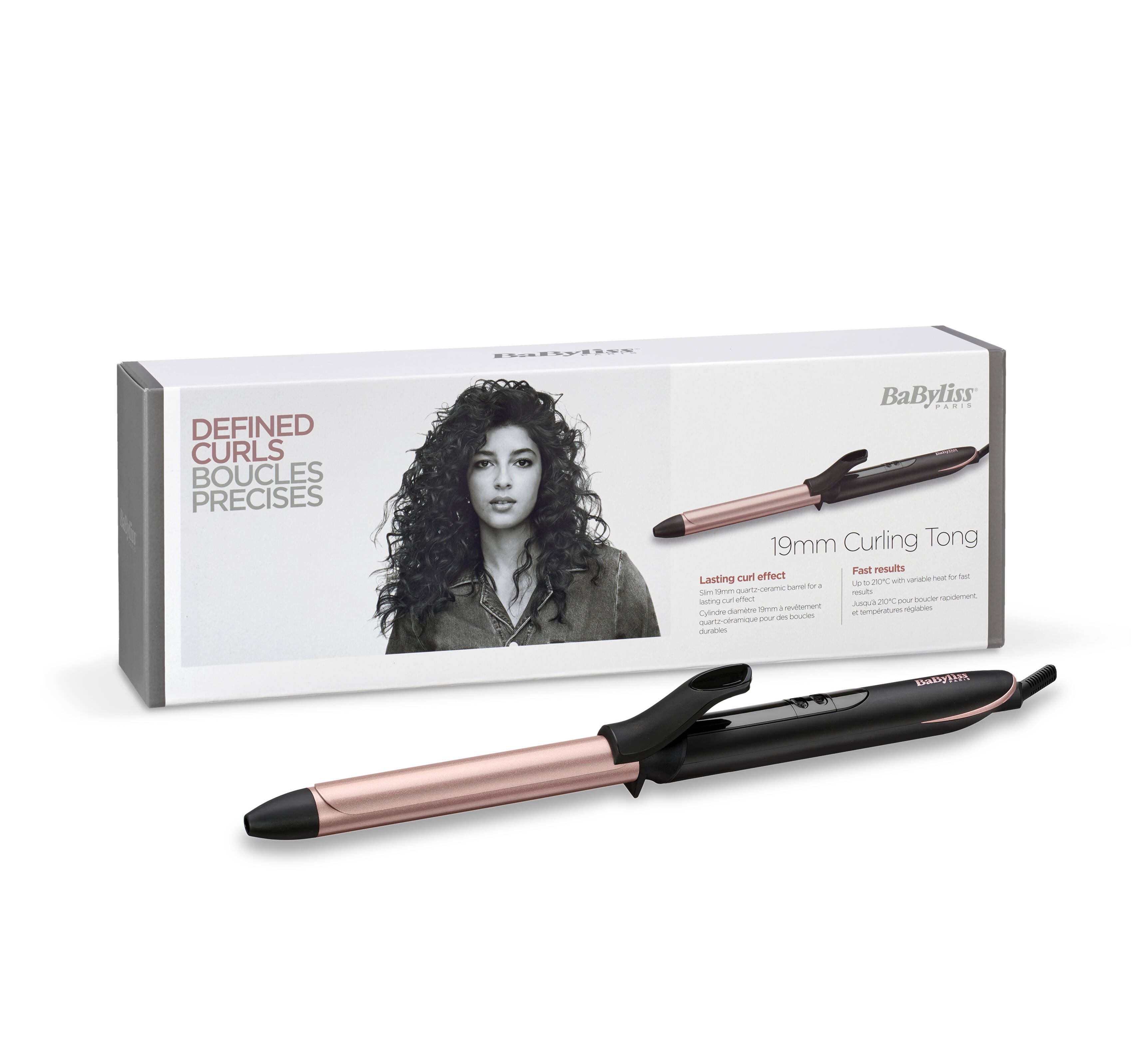 Boucleur Rose Quartz 19 mm