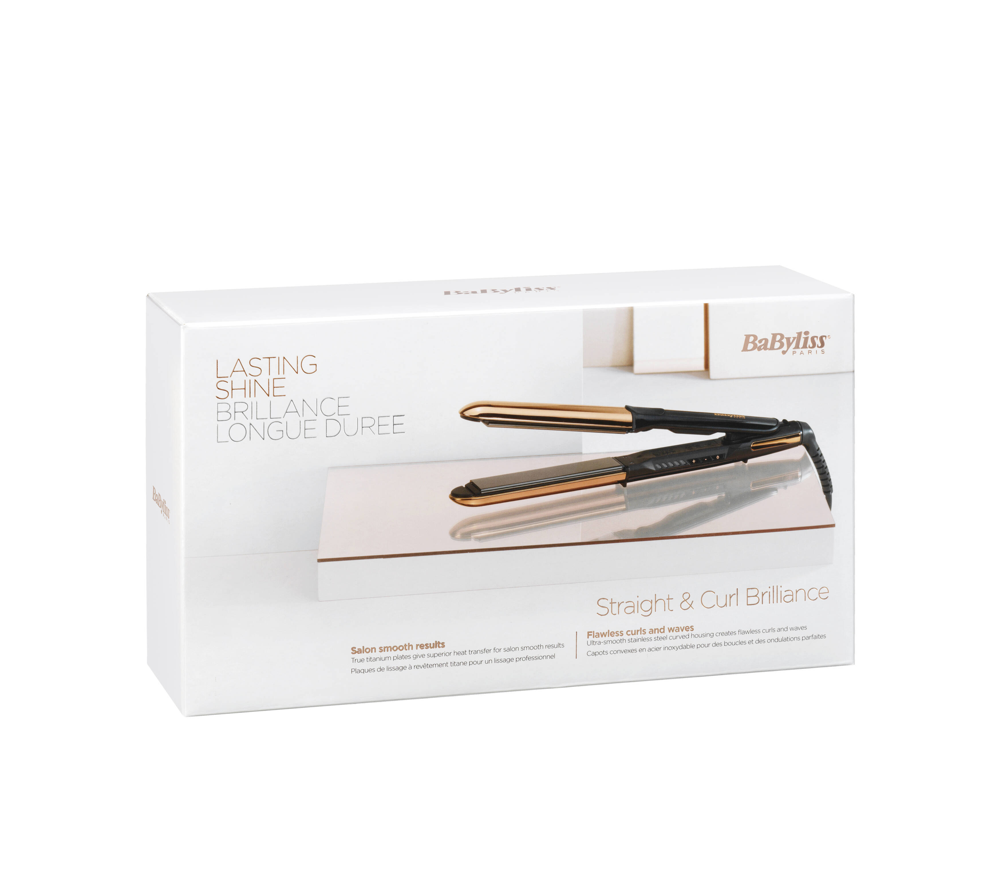 Haarglätter Straight and Curl Brilliance