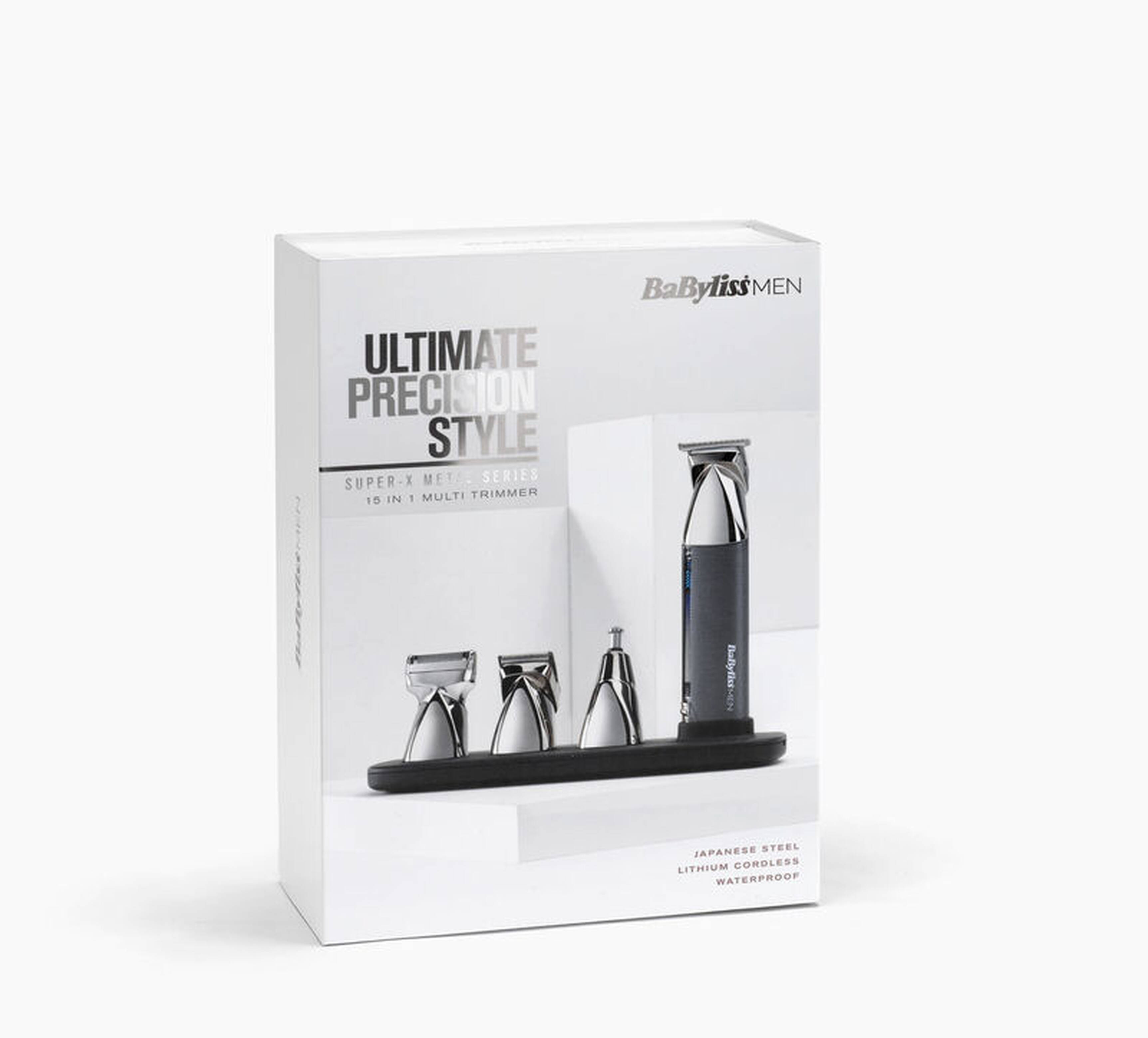 Kabelloser Multitrimmer 15 in 1 Super-X Metal Series 