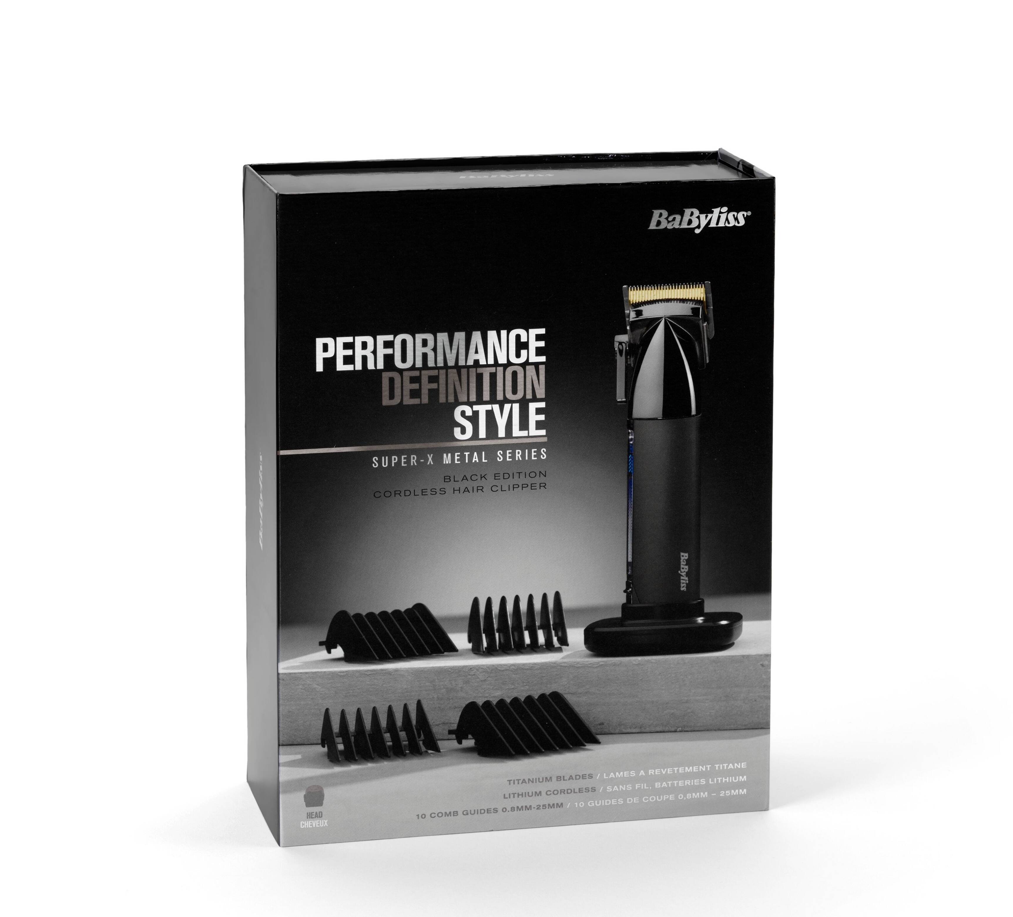 Kabelloser Haarschneider Super-X Metal Series