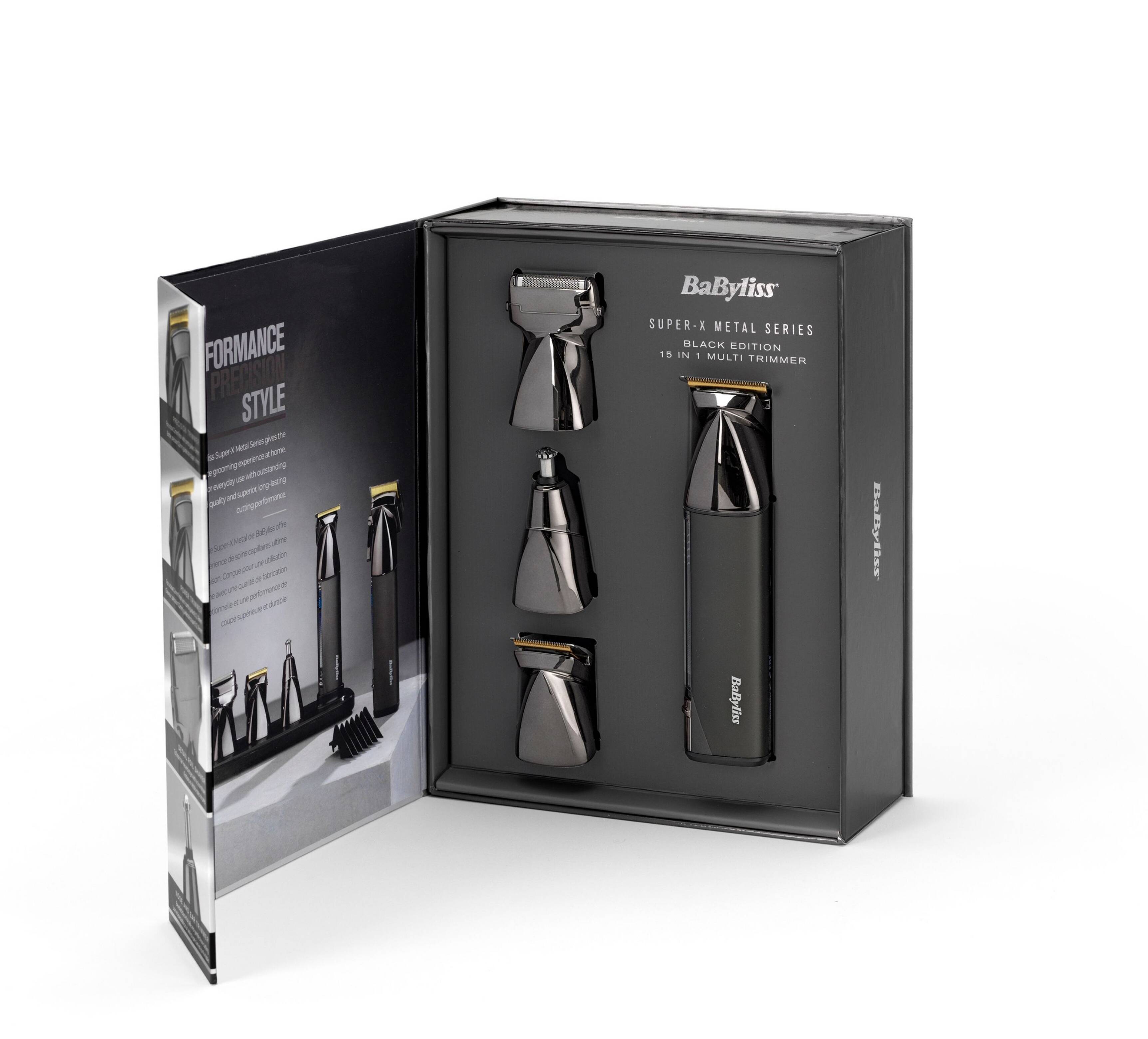 Multitrimmer 15 en 1 Super-X Metal Series Sans Fil