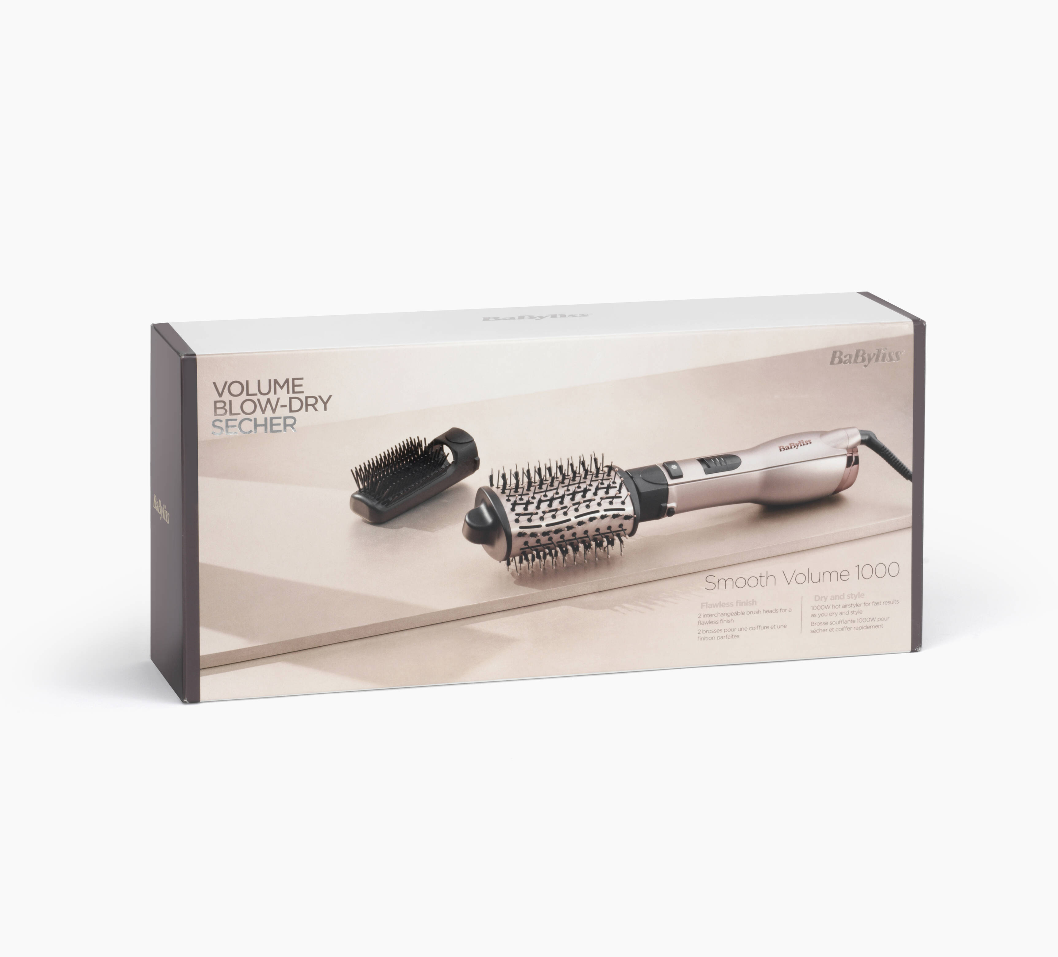 Brosse Soufflante Smooth Volume 1000 W