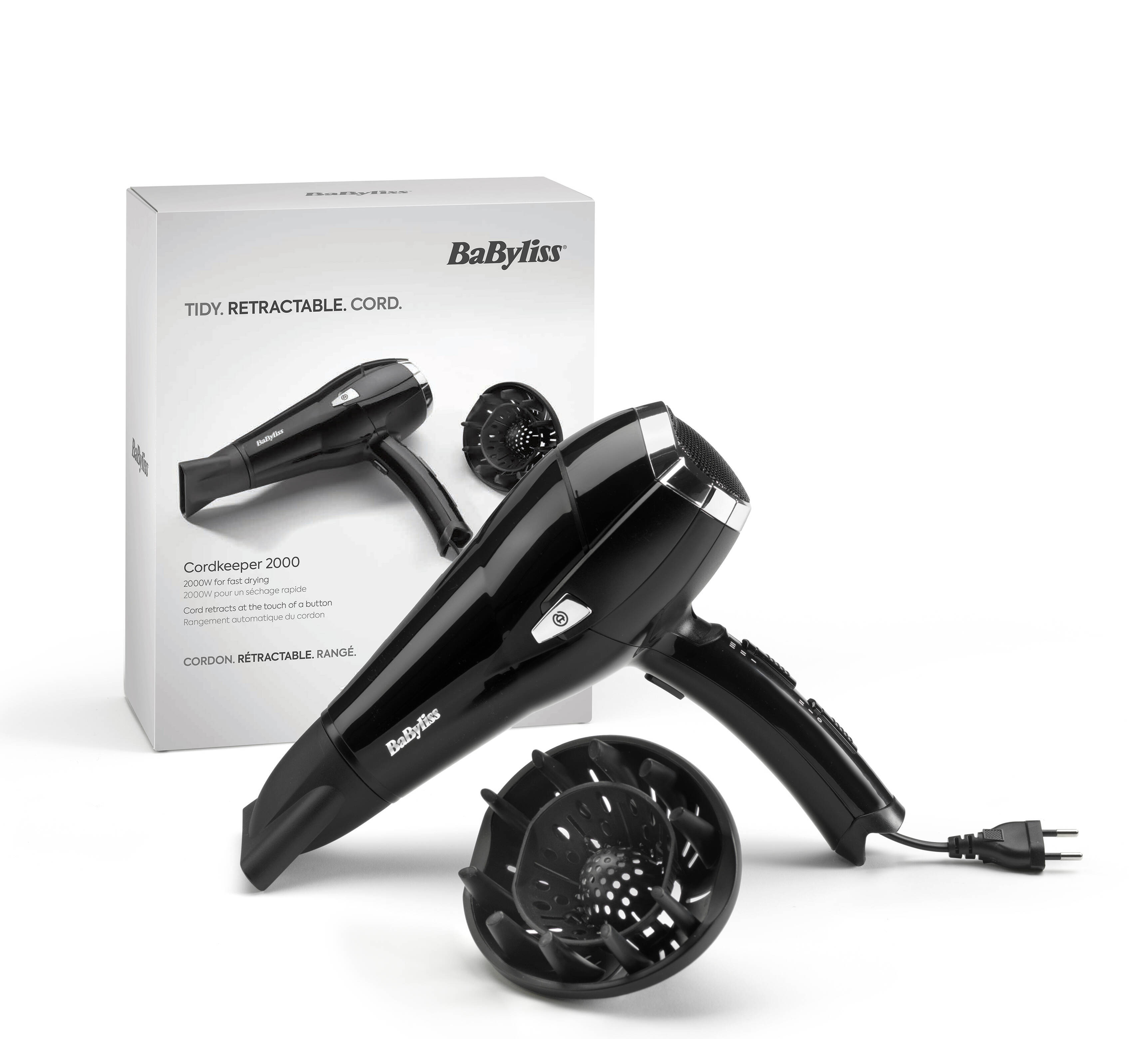 Sèche-Cheveux Retracord System 2000 W