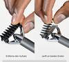 Tondeuse barbe compacte X-BLADE métal chromé