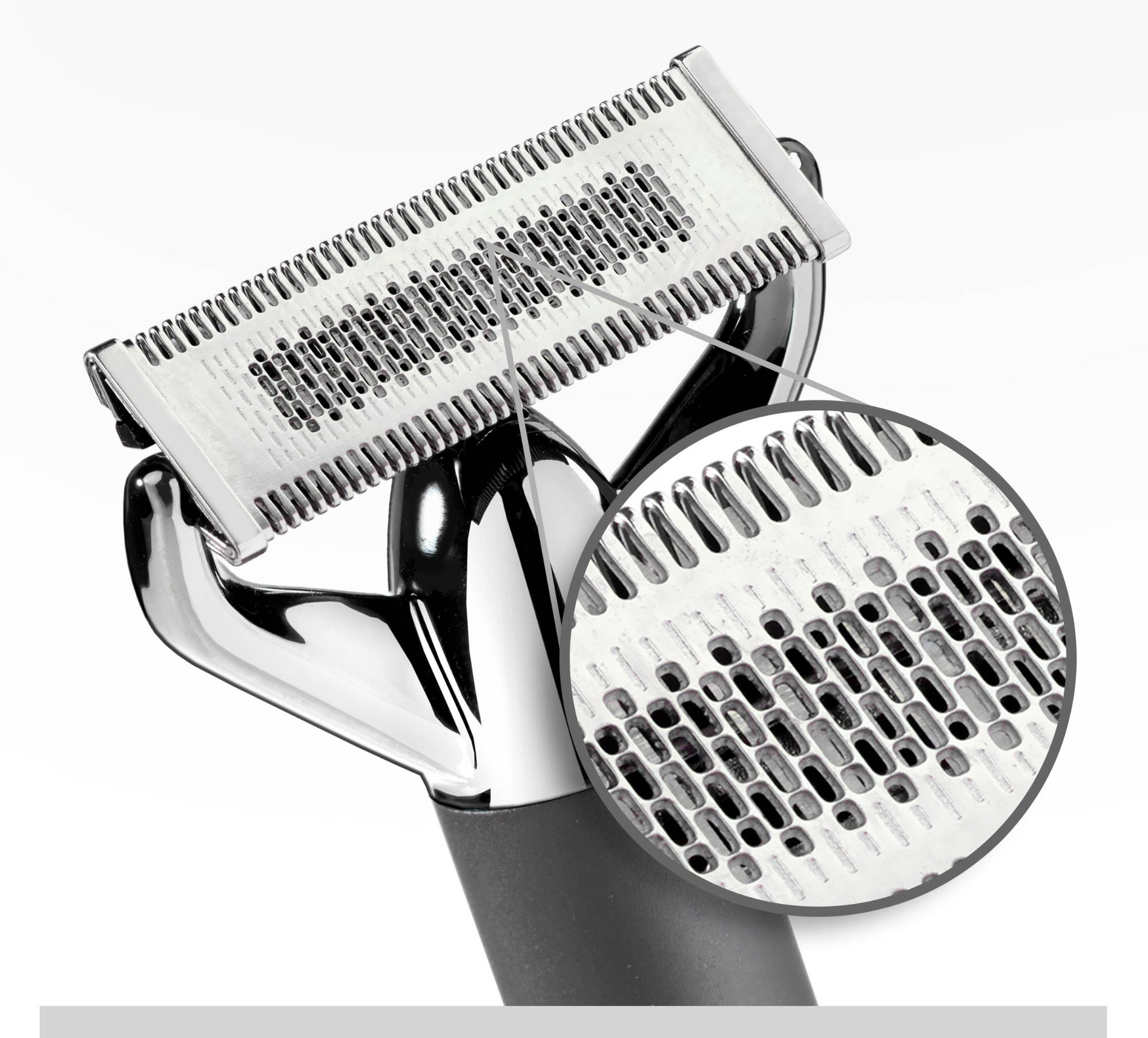 Tondeuse barbe compacte X-BLADE métal chromé