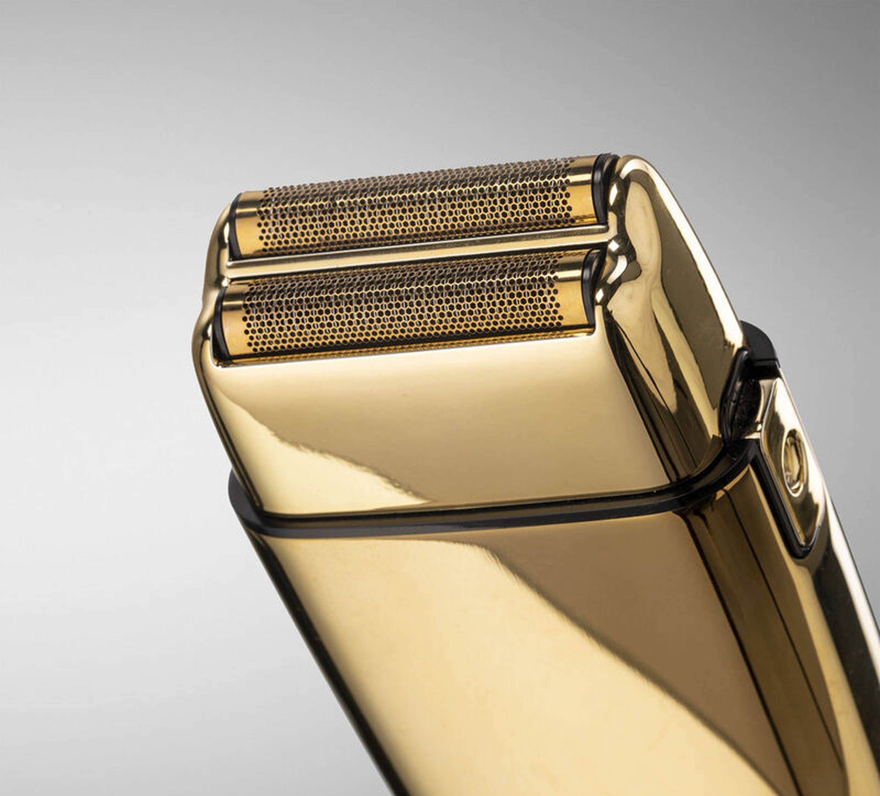 Professionelle Doppel Folienrasierer Gold 4Artists