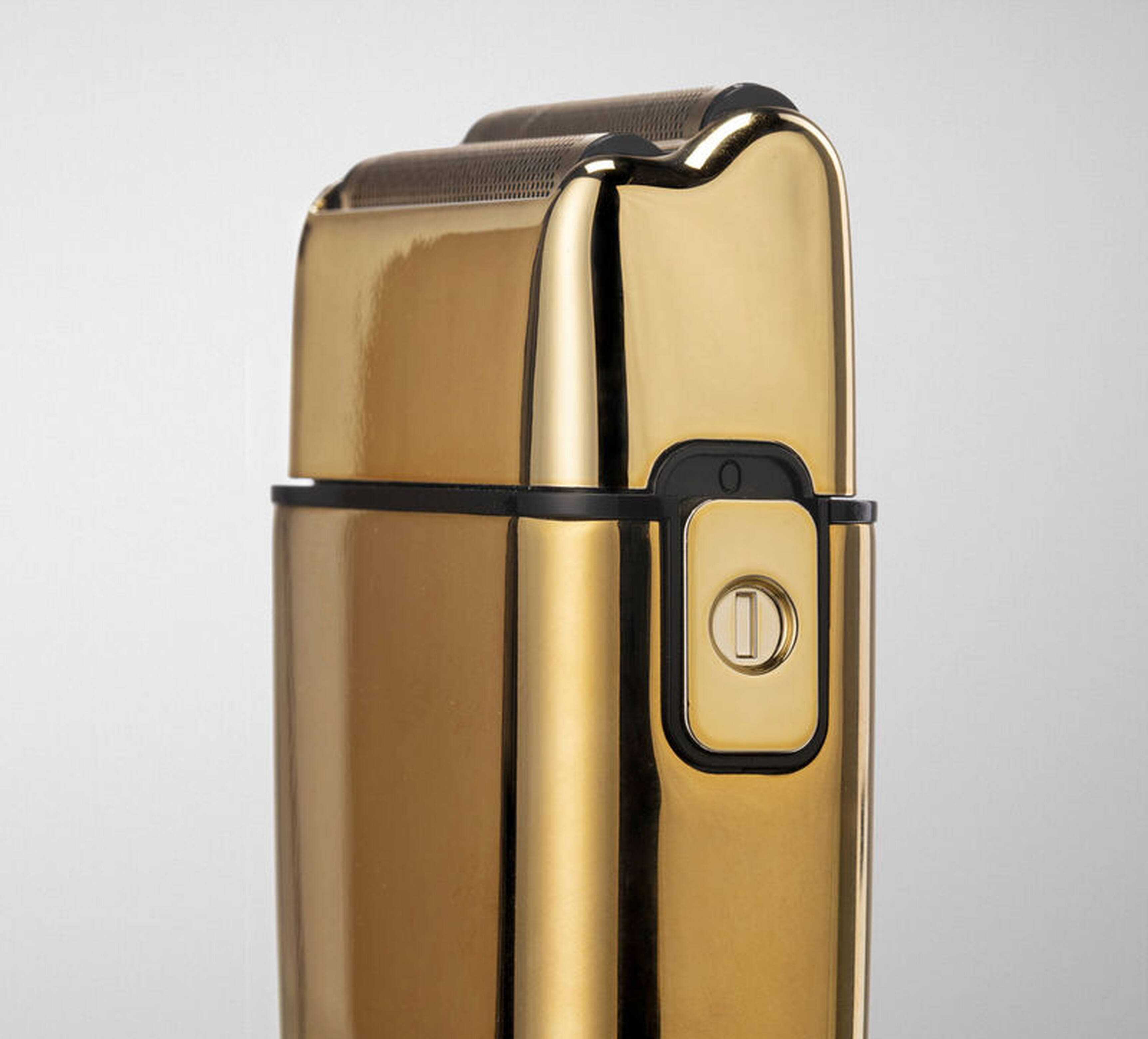 Professionelle Doppel Folienrasierer Gold 4Artists