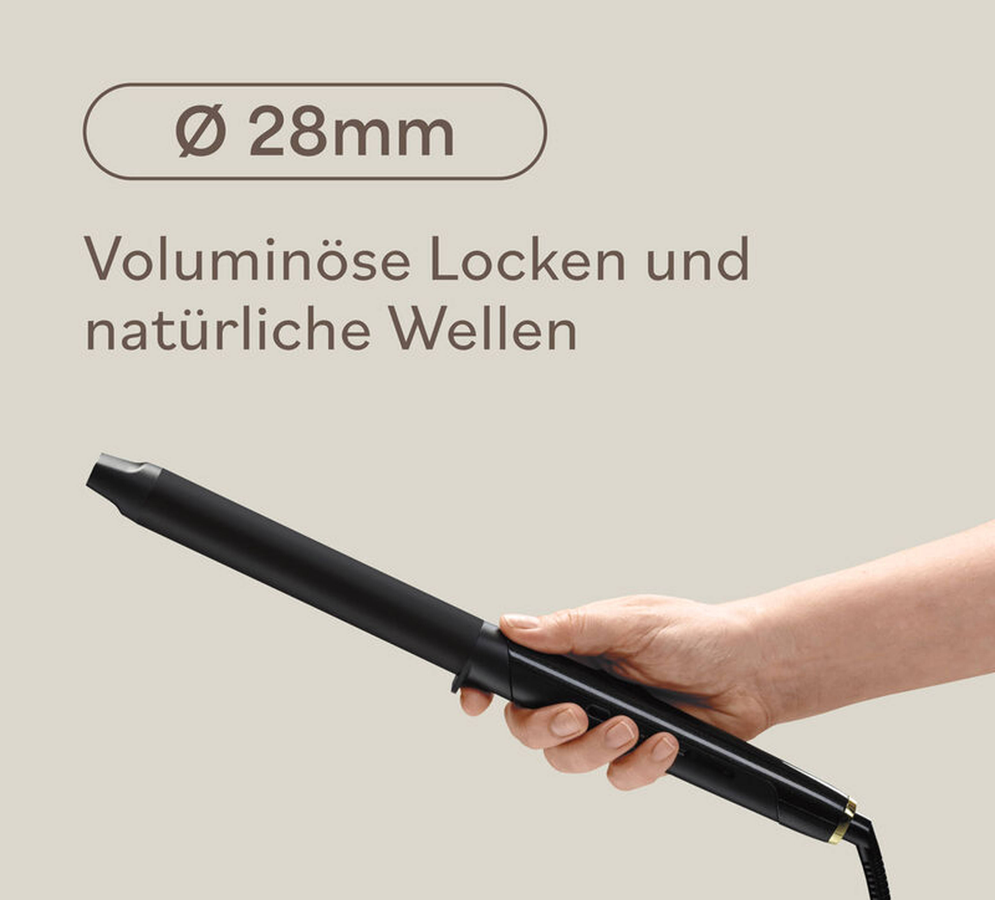 Lockenstab Wand HI-PERFORMANCE 28mm